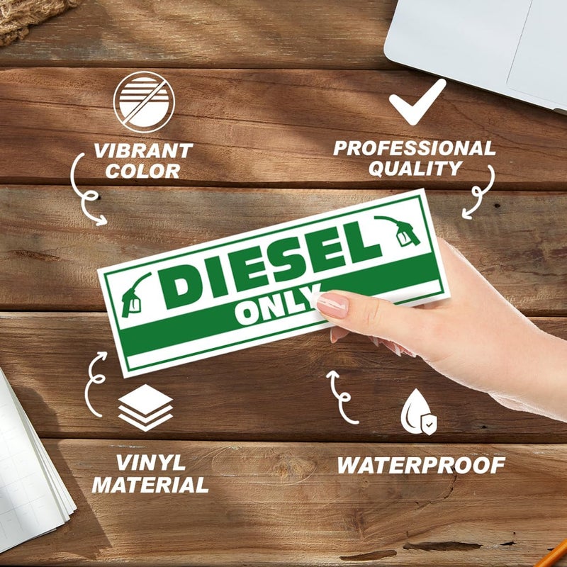 RABOWA Only Gasoline Mixed Fuel Vinyl Stickers Pack 27Pcs Weather Resistant Labels for Vehicles Equipment Garage Use Bumper Wall Decoration Hard Hat Water Bottles - Image 3