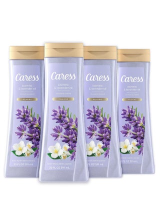 Body Wash Jasmine & Lavender Oil For Soft Fragrant Skin Body Soap To Rest & Unwind 20 Fl Oz Pack Of 4 - pzsku/ZBA0DD2AD664F218A09E1Z/45/_/1707976390/30b922ad-2693-4b99-835e-2affbe3180fe
