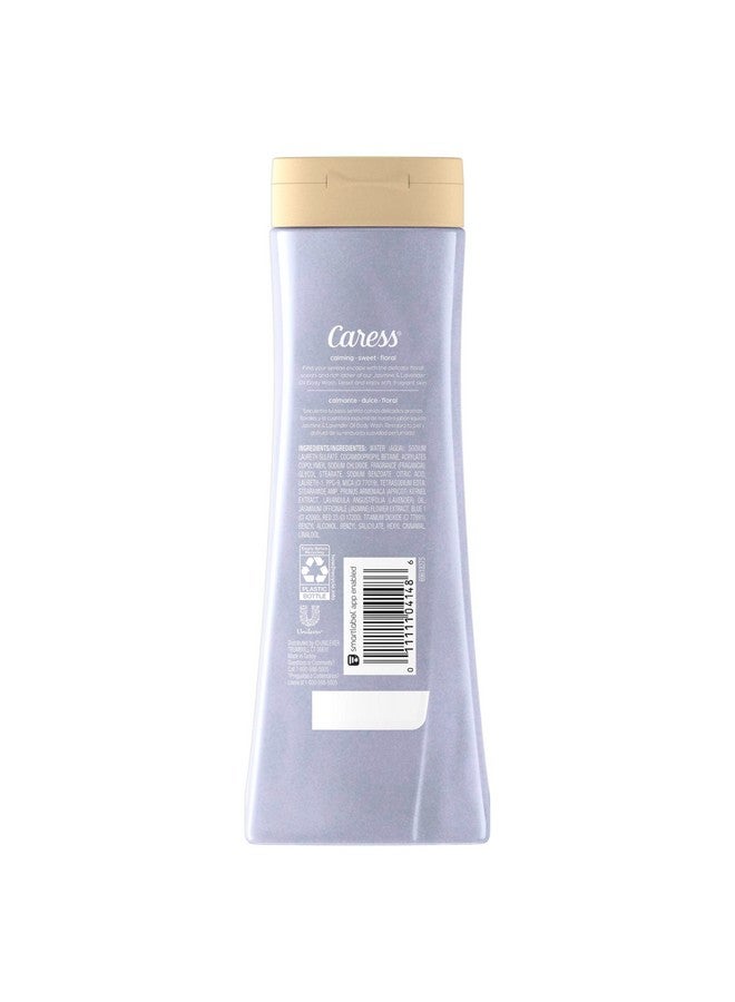 Body Wash Jasmine & Lavender Oil For Soft Fragrant Skin Body Soap To Rest & Unwind 20 Fl Oz Pack Of 4