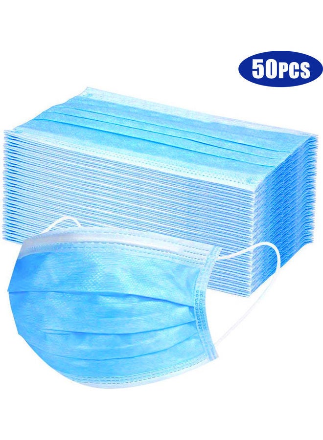 NIBEMINENT 50 Piece Disposable Protective Face Mask - Image 1