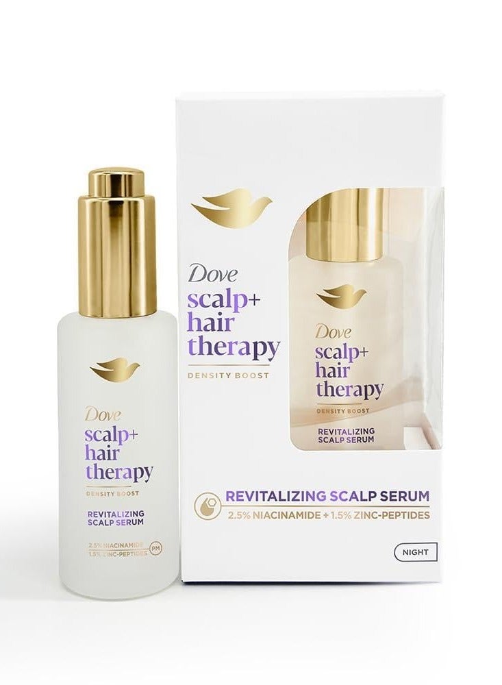 دوف سيروم دوف سكالب + هير ثيرابي لتعزيز كثافة الشعر وتنشيط فروة الرأس لنمو شعر أكثر كثافة بشكل واضح - Image 1