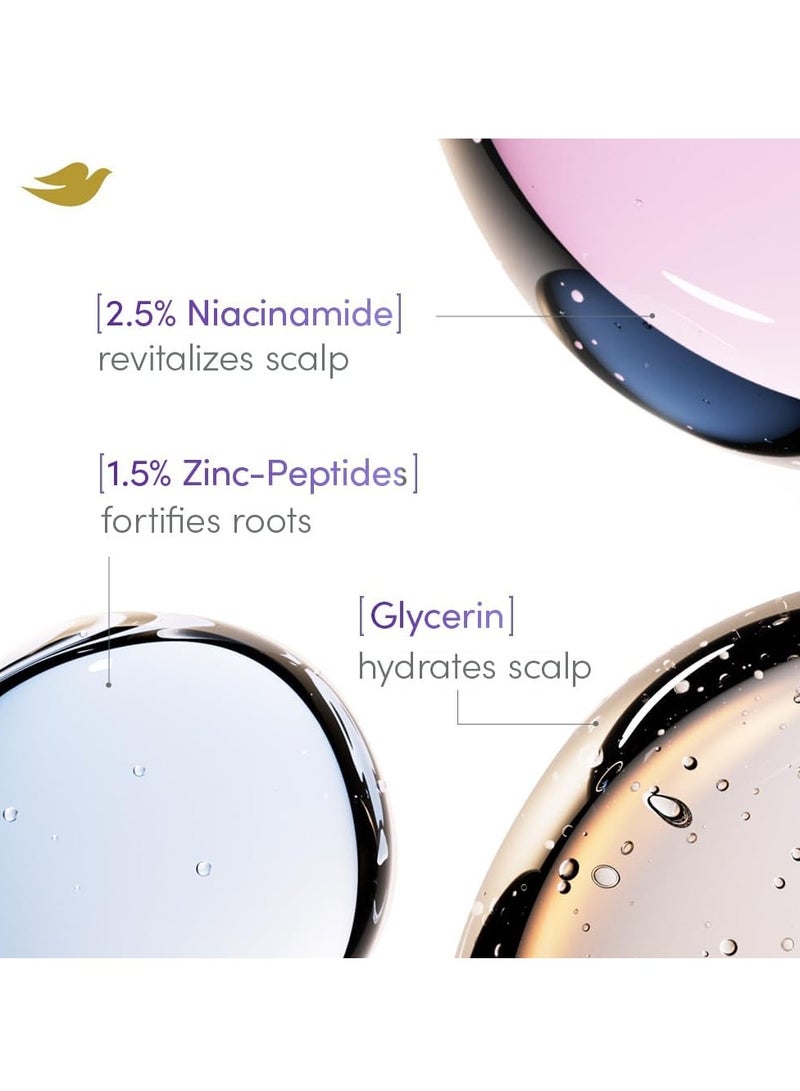 دوف سيروم دوف سكالب + هير ثيرابي لتعزيز كثافة الشعر وتنشيط فروة الرأس لنمو شعر أكثر كثافة بشكل واضح - Image 4