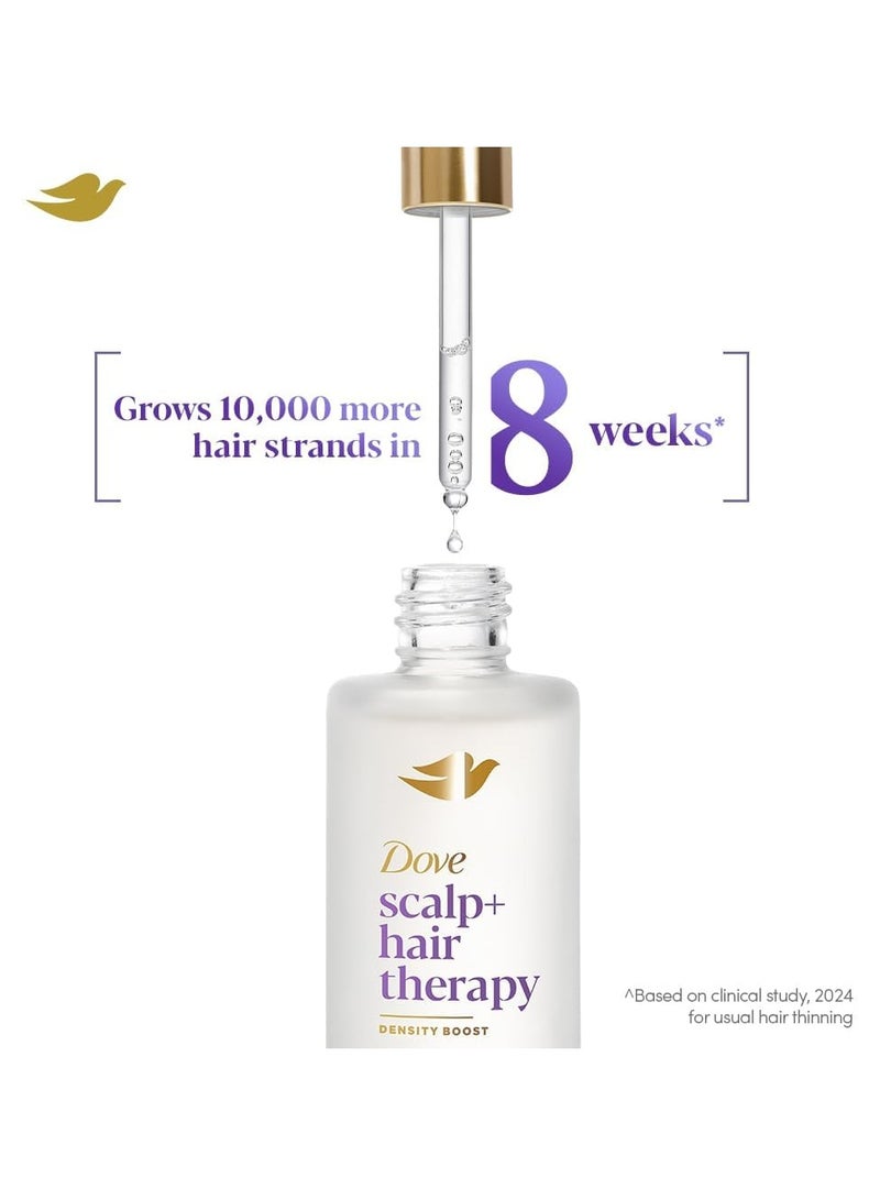 دوف سيروم دوف سكالب + هير ثيرابي لتعزيز كثافة الشعر وتنشيط فروة الرأس لنمو شعر أكثر كثافة بشكل واضح - Image 5