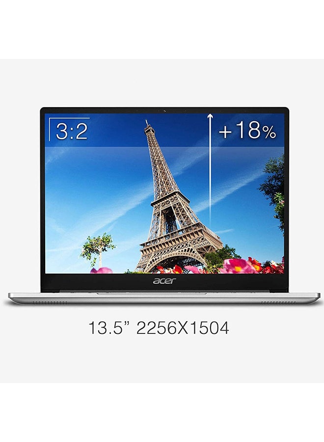 Acer (Upgraded Version) Swift 3 Laptop With 13.5-Inch Display, Core i7-1165G7 Processor/8GB RAM/512GB SSD/Intel Iris Xe Graphics/Windows 11 With Accessories English Silver English Silver - Image 3