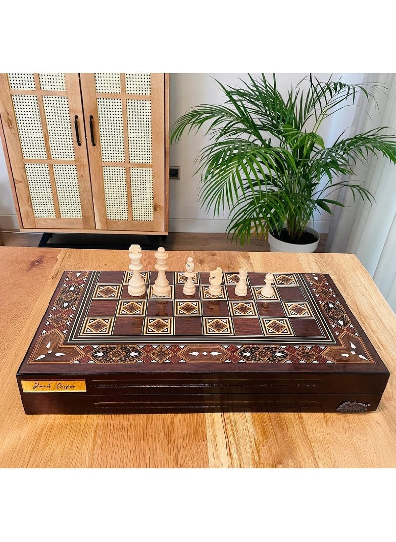 Personalized Wooden Chess and Backgammon Set, Wooden Backgammon Pieces - pzsku/ZBA0DF0108C2154C179B1Z/45/_/1728631255/5d2517d0-f8b4-4036-a6b6-f0e378277661