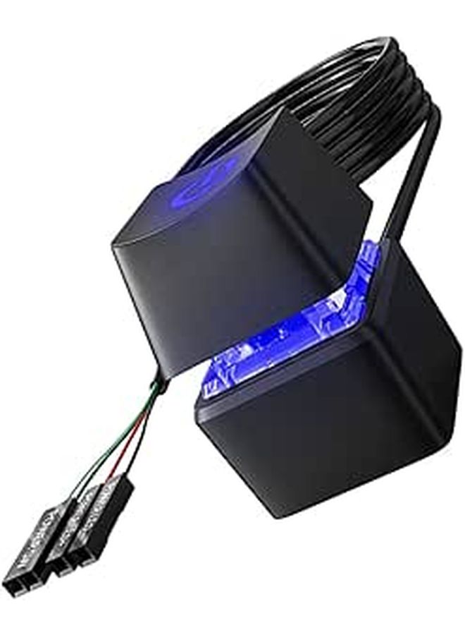 External PC Power Switch With LED Indicator 1 65m Extension Cord For Desktop Computer - Image 1