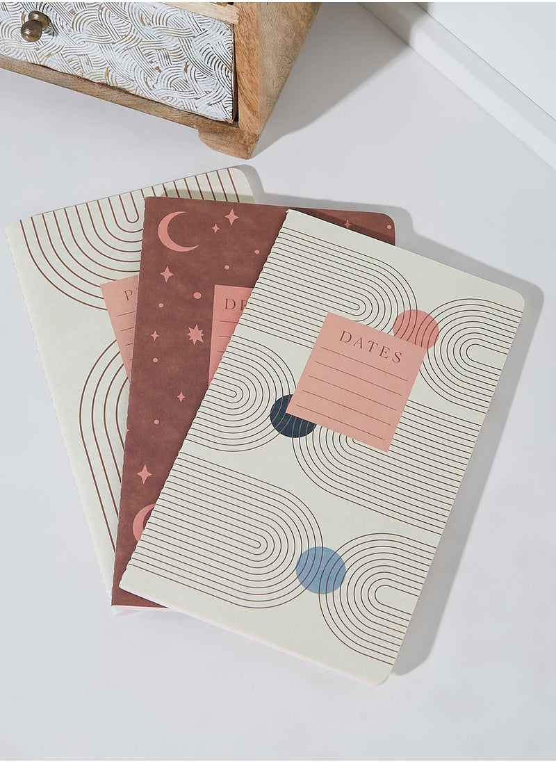DesignWorks Ink - Set Of 3 Planning Notebooks - Image 1