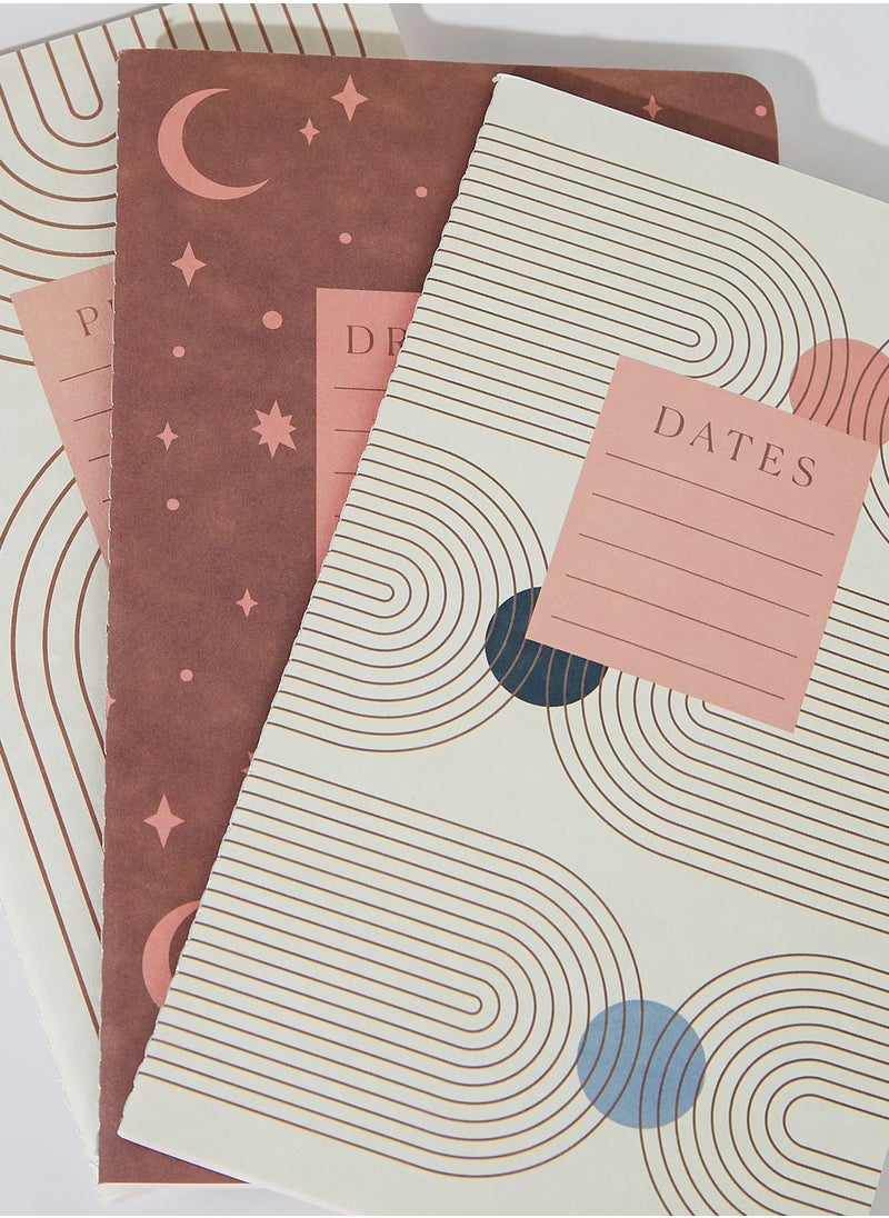 DesignWorks Ink - Set Of 3 Planning Notebooks - Image 1