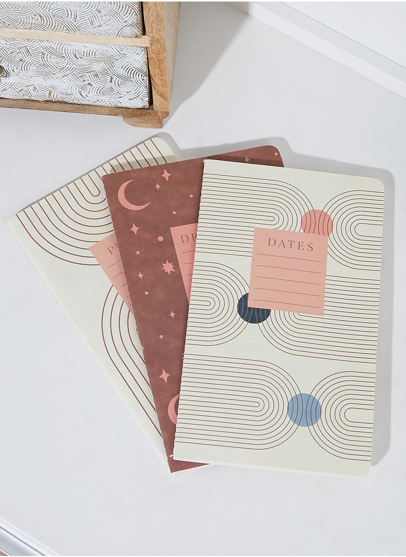 DesignWorks Ink - Set Of 3 Planning Notebooks - Image 1