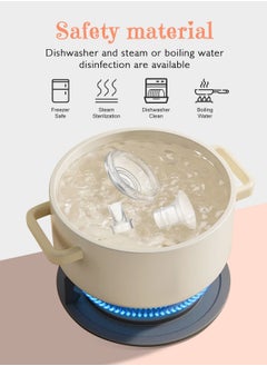 URbazaar 9 Pack Breast Milk Pump Inserts 13/15/17/19/21mm Compatible with Momcozy Wearable Breast Pump, for TSRETE/Spectra/Medela 24mm Shields, Include Silicone Diaphragm&Duckbill Valve  - Image 5