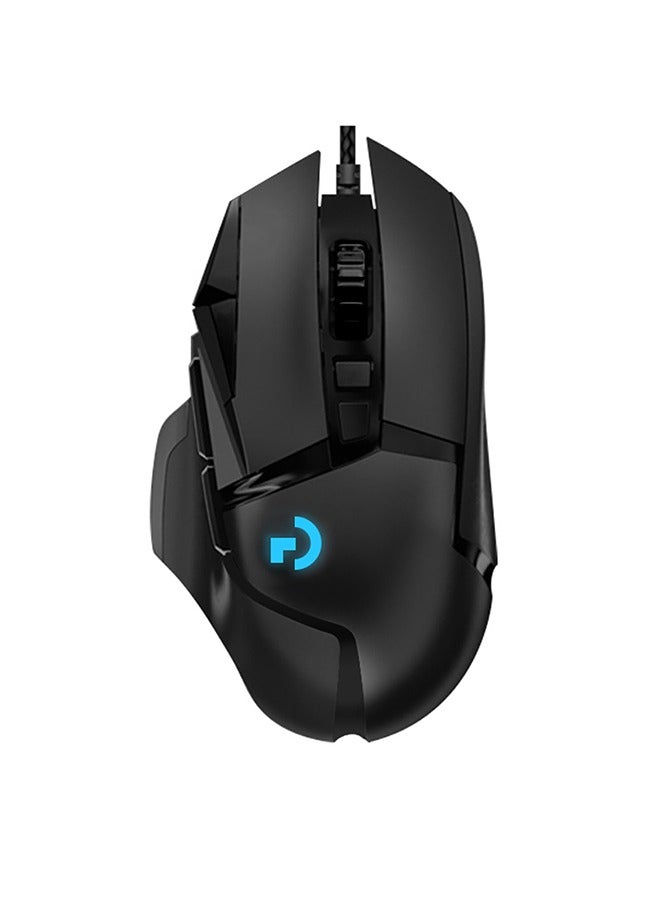 عالية الأداء السلكية لعبة الفأر ، لون RGB PC / ماك أسود - Image 1