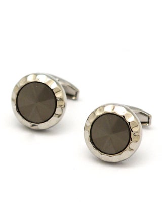 silver/grey glass