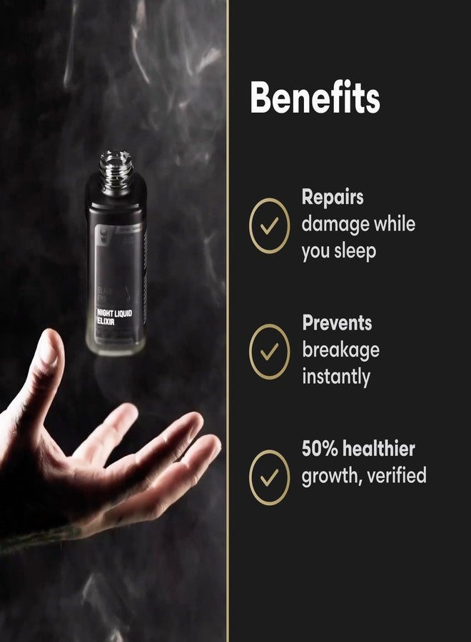 ذا بيرد سترجل معاناة اللحية - زيت اللحية للرجال - مزيج طبيعي لتنعيم وترطيب ونمو لحية صحية - إكسير الفضة السائل الليلي من فايكنغ ستورم - زيت نمو اللحية مناسب للنباتيين (1 أونصة سائلة) - Image 3