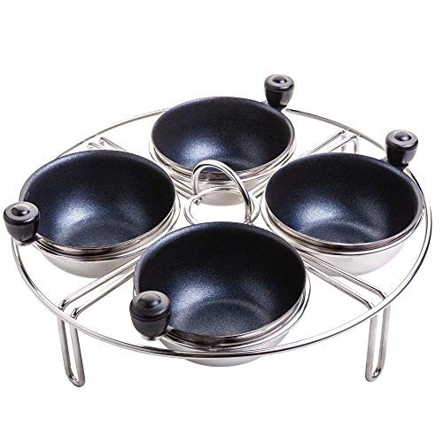 Eggssentials Egg Poacher Egg Rack| Fits many sized Pans Skillets and Pressure Cookers| Instant Pot Accessory features - Image 1