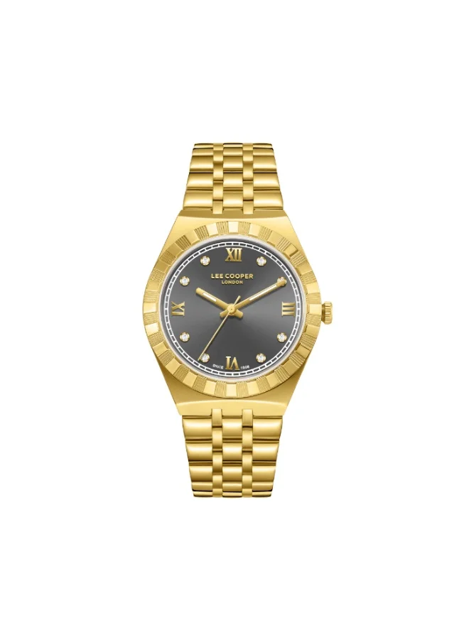 لي كوبر Women's Metal Analog Watch LC08059.160 - 35 mm