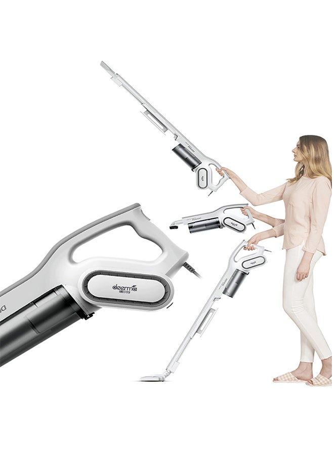 Deerma Ultra-Portable Handheld Vacuum Cleaner – Lightweight Design with Powerful Suction, Whisper-Quiet Operation, Advanced HEPA Filtration System, and 3-Layer Sealed Net Filter for Ultimate Cleaning Efficiency 600 W DX700 White - Image 5