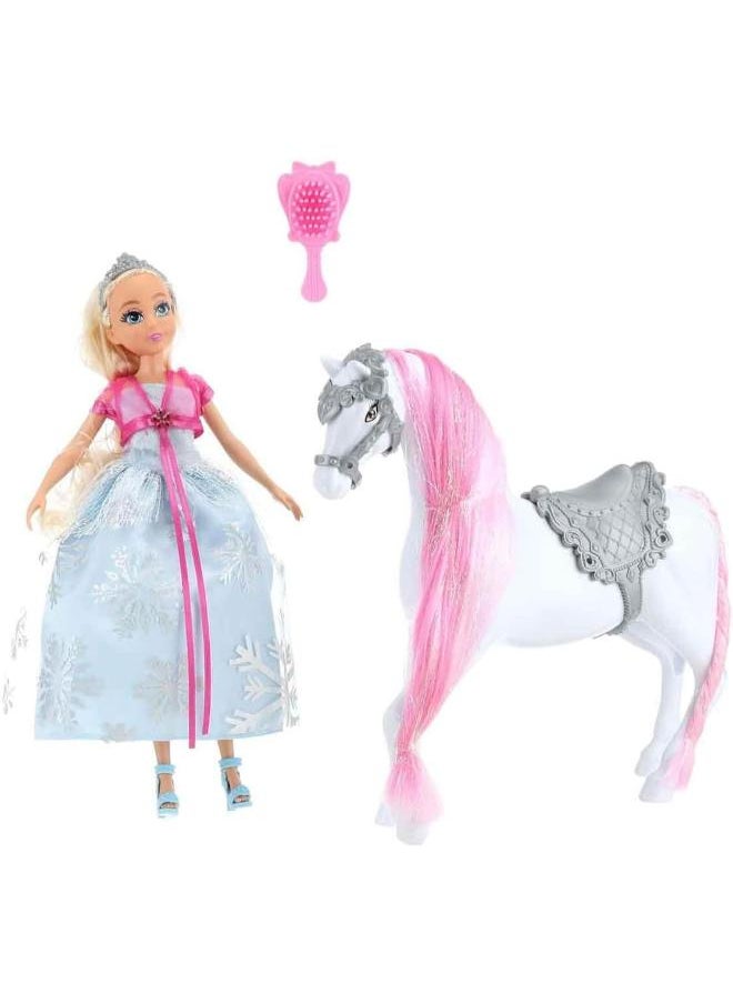 Funville Dreameez Princess Doll With Horse  - Image 1