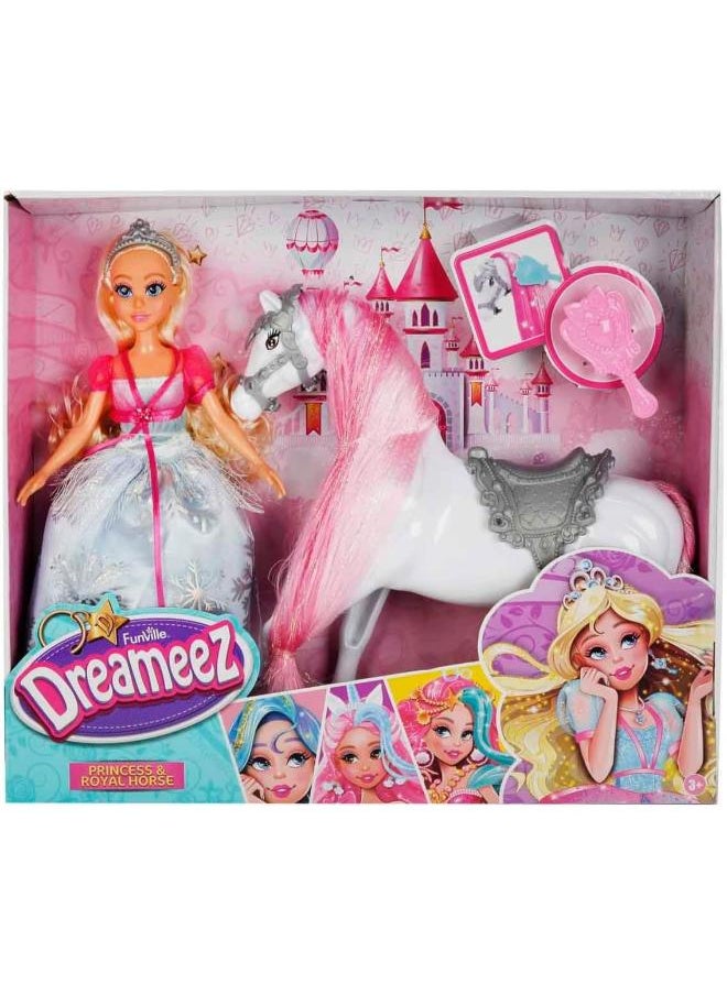 Funville Dreameez Princess Doll With Horse  - Image 4