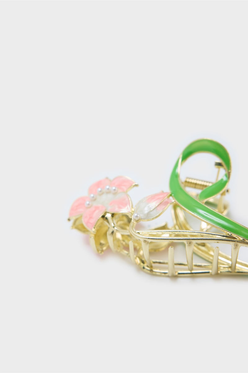 DeFacto Multicolour Woman Woman Flower Hair Clip Casual - Image 3