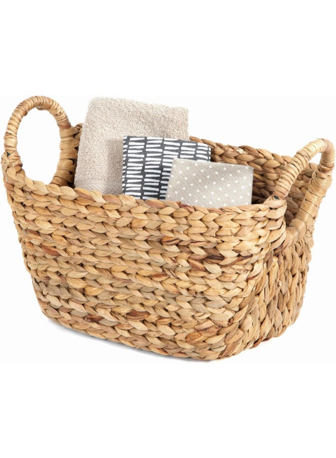 كومباكتور كاراكاس سلة تخزين من قصب الماء بلون بني طبيعي، مقاس متوسط RAN6824 - Image 4