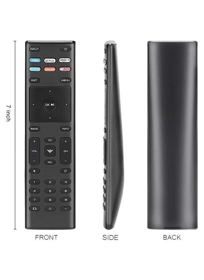 Replacement Remote Control For Vizio D E M P Series Smart Tvs With Netflix Vudu Xumo Le Iheart Radio Keys