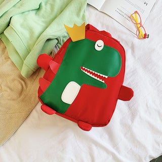 New Kids Dinosaur Backpack Cartoon Student Bag Large red - pzsku/ZBA0F10BAF174B495030AZ/45/1746218858/cdb5eae8-f022-478d-9e1a-10f990b69e9c