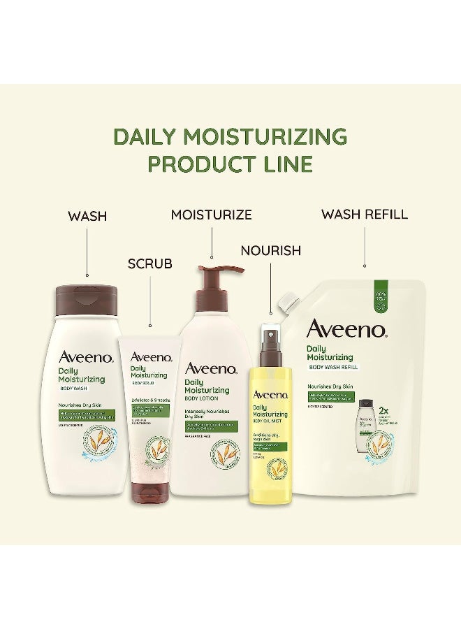 Aveeno Daily Moisturising Lotion, Moisturises for 24 Hours, Body Lotion for Normal to Dry Skin Care (710ml Pack Of 1) - Image 4
