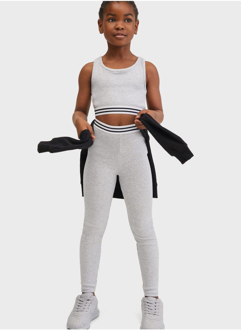MANGO - Kids Essential Leggings - Image 1