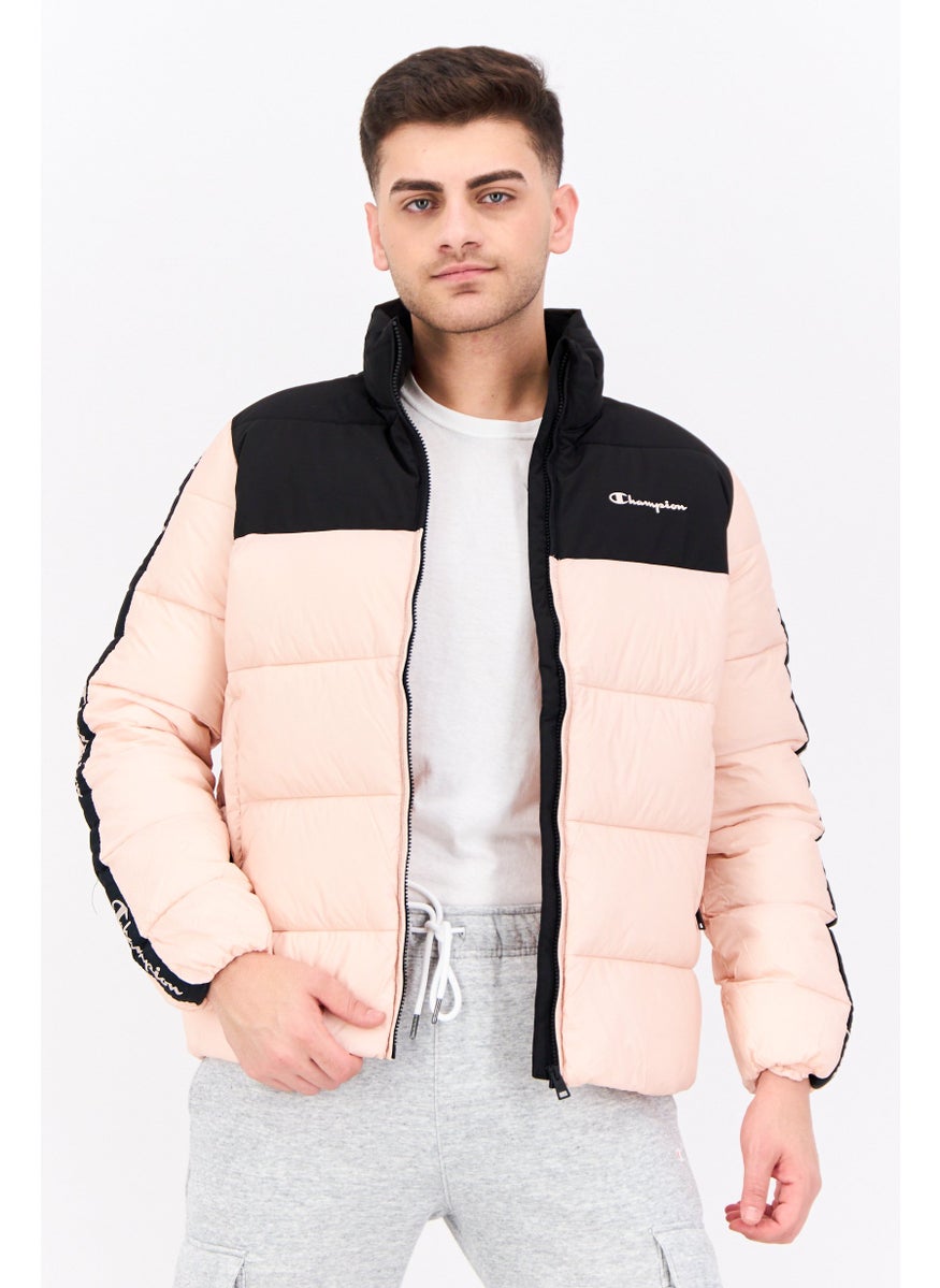 Champion Men Sportswear Outdoor Jacket, Light Pink  - Image 1