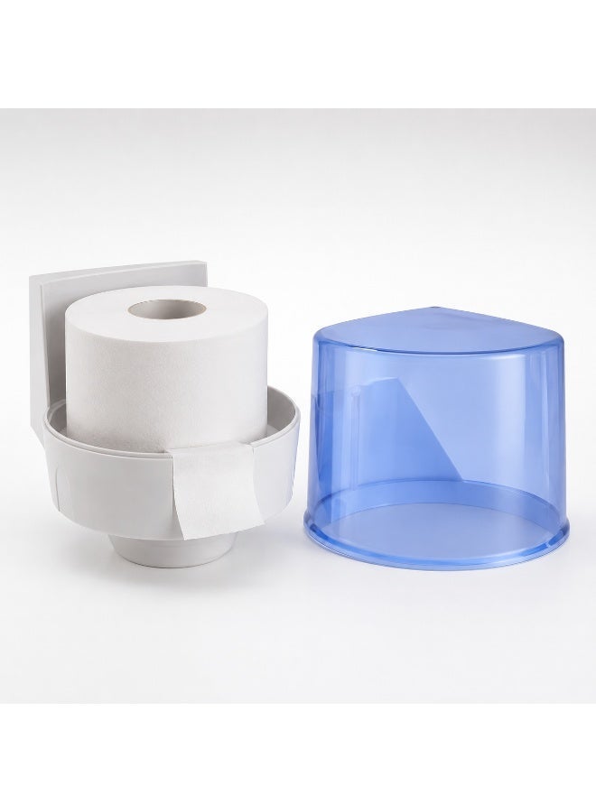vsell24 Wall Mounted Maxi Roll Tissue Dispenser – Plastic Center Pull Toilet Paper Holder for Bathroom, Office & Commercial Use - Image 2