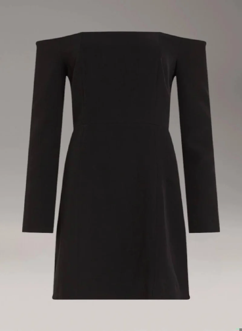 Calvin Klein Jeans Bardot Mini Dress