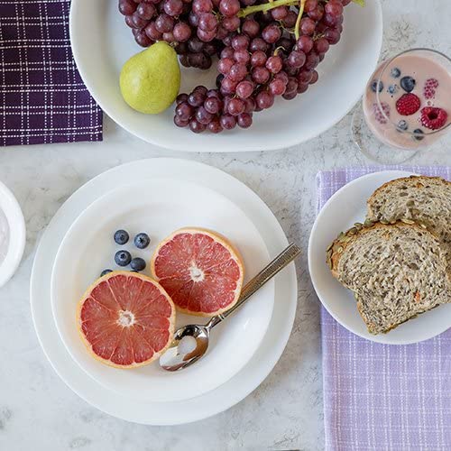 CORELLE Soup Salad wht 15oz dinnerware Bowl, 5.2oz, Winter Frost White - Image 3