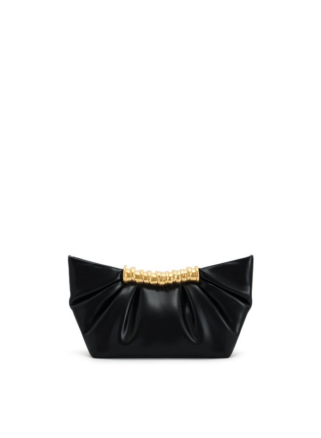 JW PEI حقيبة كلاتش مطوية لييا من جي دبليو بي إي - سوداء - Image 4