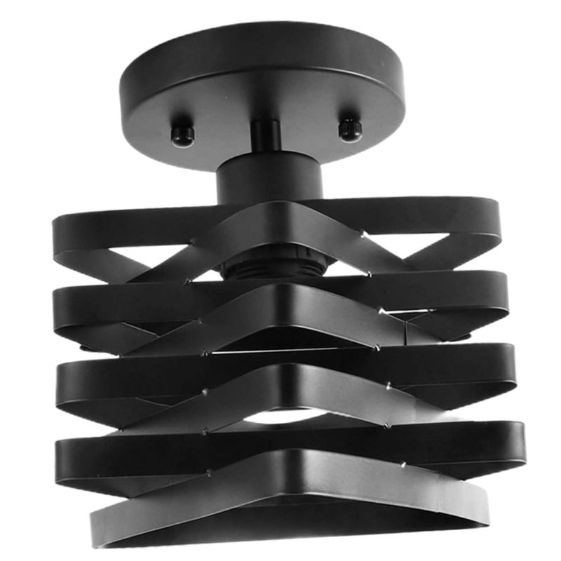 Vintage Flush Mount Ceiling Light Fixture Easy to Clean High Light Output for Kitchen Living Room Hallway - Image 2