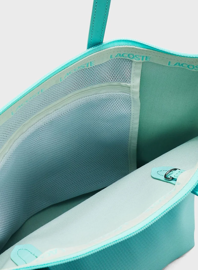 LACOSTE Nf2037Po Top Handle Tote Bag