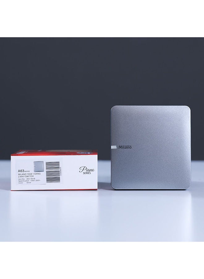 DANUBE HOME Danube Home - Milano 10A 1 Gang 2 Way Switch Sl Ps - Image 3