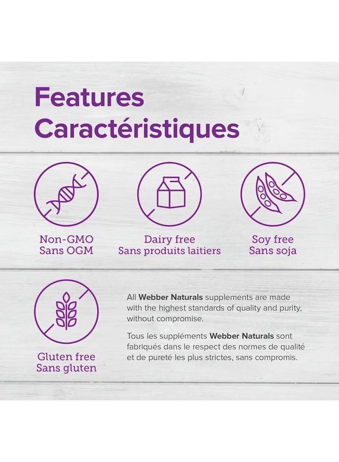 Webber naturals Digestive Enzymes for Proteins and Carbohydrates, 90 Tablets - Image 4