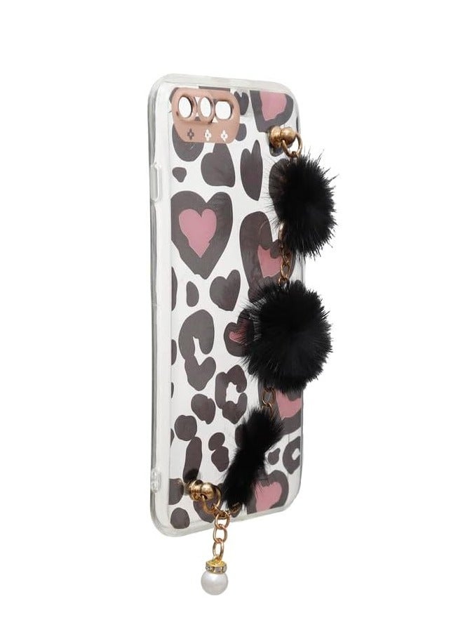 CFS C.F.S Plastic Back Phone Protection Cover With Hand Holder For iPhone 7 Plus / 8 Plus - Multicolor - Image 2