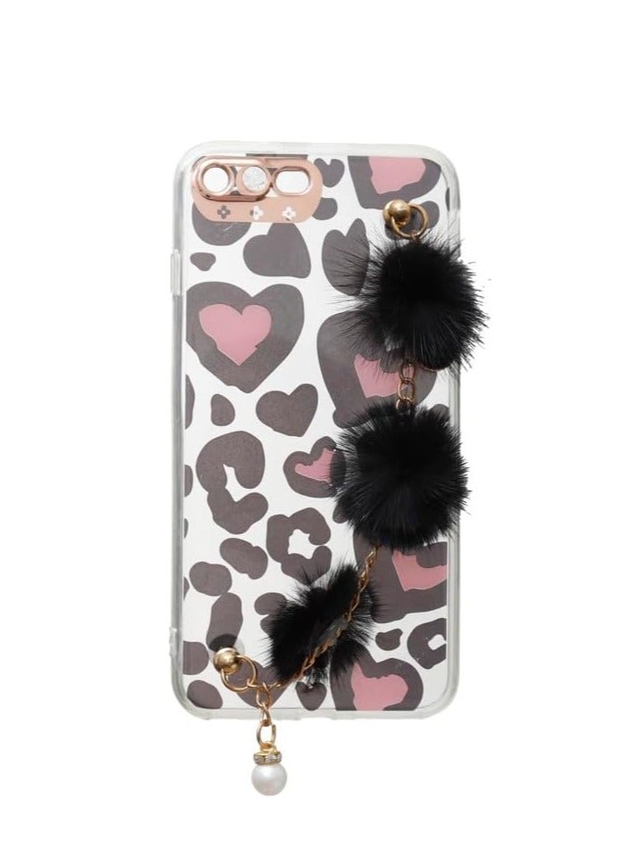 CFS C.F.S Plastic Back Phone Protection Cover With Hand Holder For iPhone 7 Plus / 8 Plus - Multicolor - Image 1