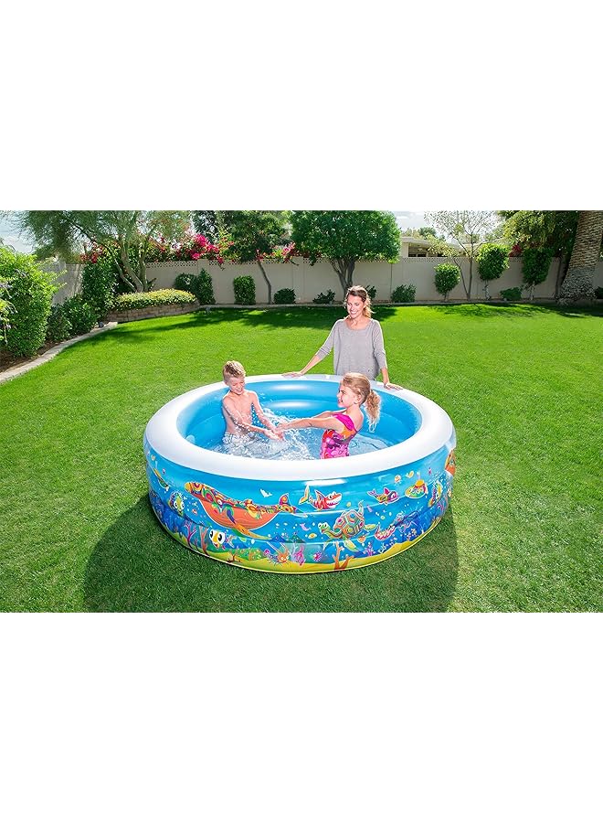 بست واي حوض سباحة قابل للنفخ برسومات لعب مقاس 196 × 56 سم - Image 5