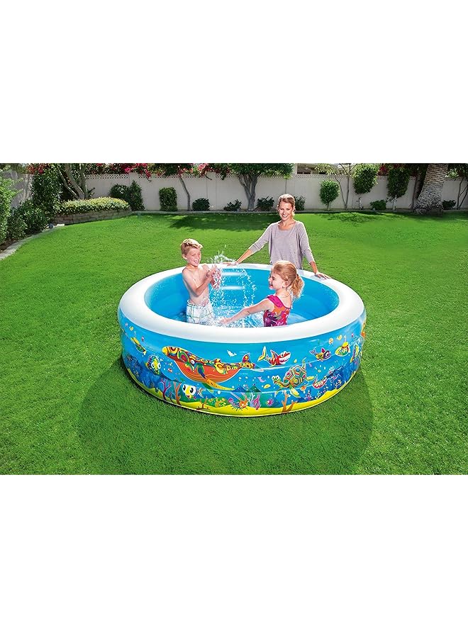بست واي حوض سباحة قابل للنفخ برسومات لعب مقاس 196 × 56 سم - Image 4
