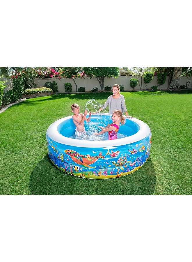 بست واي حوض سباحة قابل للنفخ برسومات لعب مقاس 196 × 56 سم - Image 2