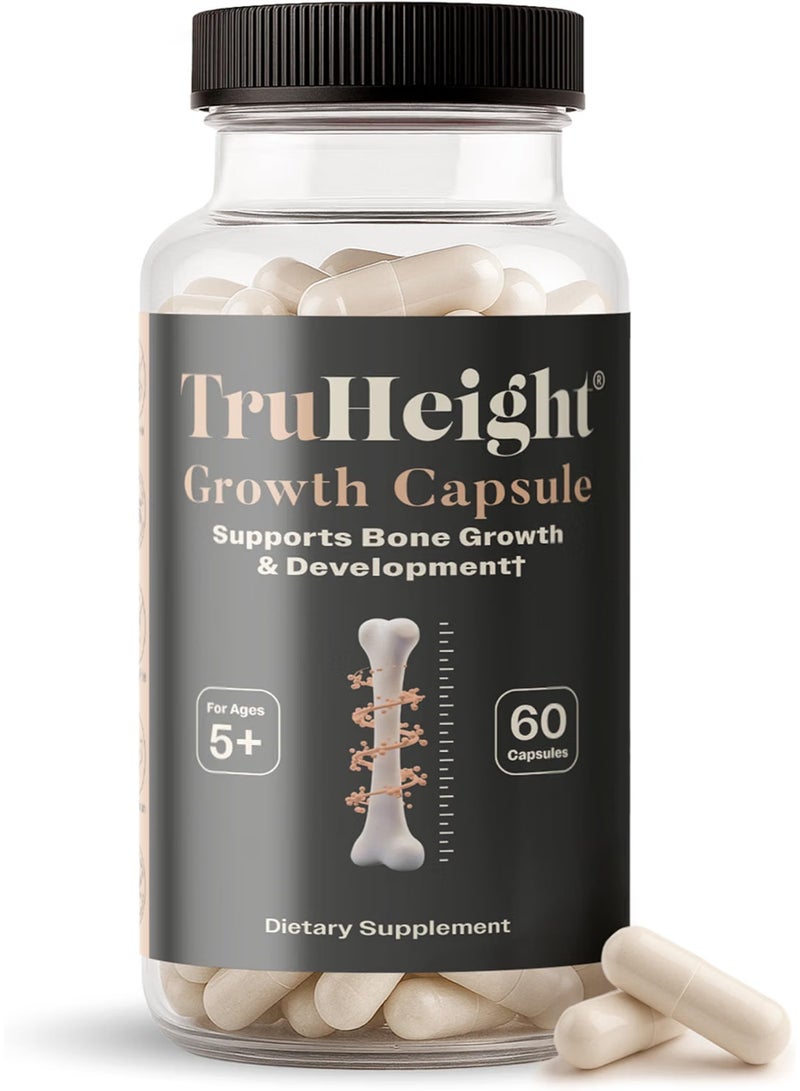 TruHeight  Powerful Height Growth Vital Nutrients to Grow Taller 60 capsules - Image 1