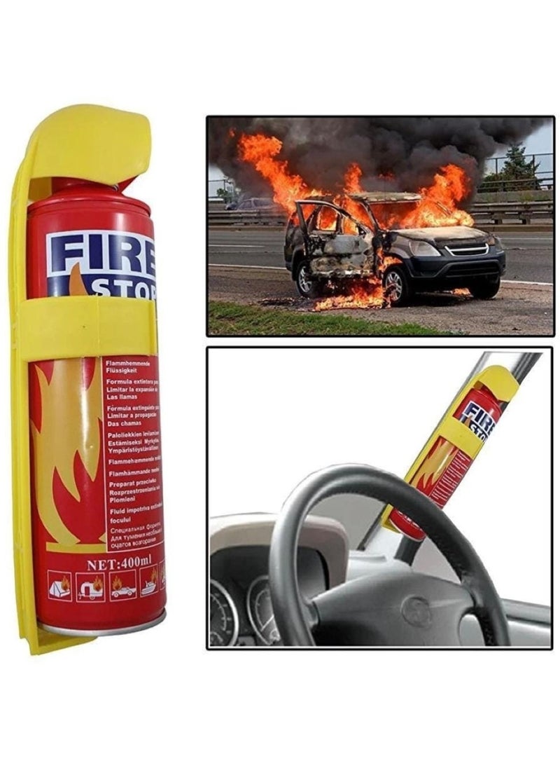 HERIOS Portable Fire Extinguisher for Car, Home, and Office, 500ML  - Image 1