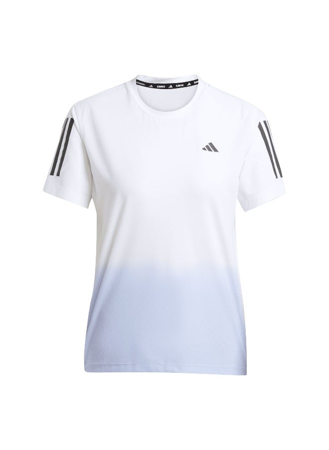 Adidas adidas own the run climacool colorblock women t-shirt  - Image 1