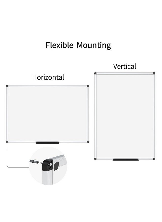 Dry Erase Board/Whiteboard, 36 X 24 Inches, Wall Mounted Board For School Office And Home - pzsku/ZBA10177CFC9DB9ABD8DCZ/45/_/1731927245/2168eb23-866f-47bb-a113-366b74d85d15