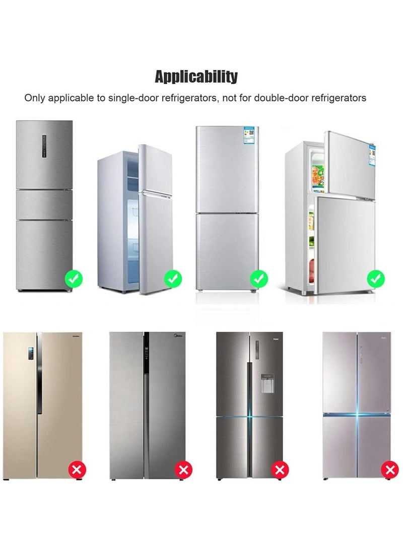 Generic 1 Pack Child Safety Lock Baby Safety Fridge Door Lock Freezer Refrigerator Lock, Toddler Kids Child Fridge Lock Fridge Freezer Door Lock Easy to Install and Use Adhesive no Tools Needed(White)  - Image 3