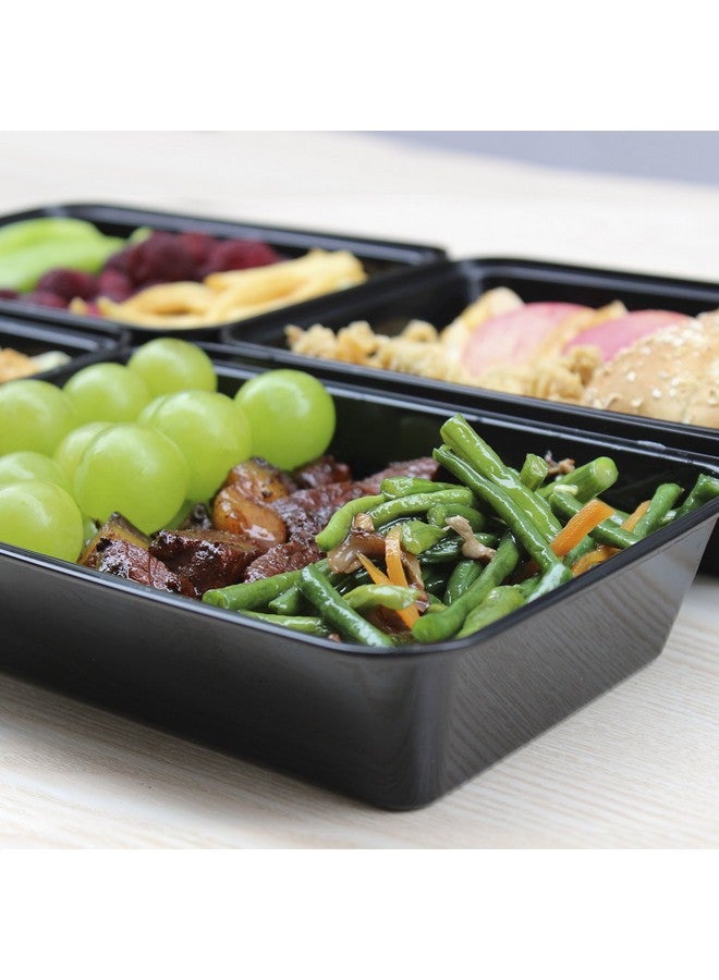 Enther Meal Prep Containers 20 pack 1 Compartment with Lids, Food Storage Bento BPA Free | Stackable | Reusable Lunch Boxes, Microwave/Dishwasher, Freezer Safe,Portion Control (28 oz) - Image 2