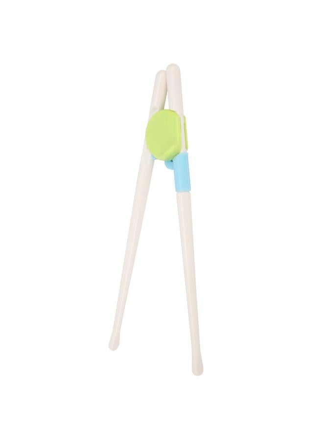 xozgdovg 1 Pair Children's Training Chopsticks Flat Rounded Head Reusable Learning Chopstick Helper  - Image 5