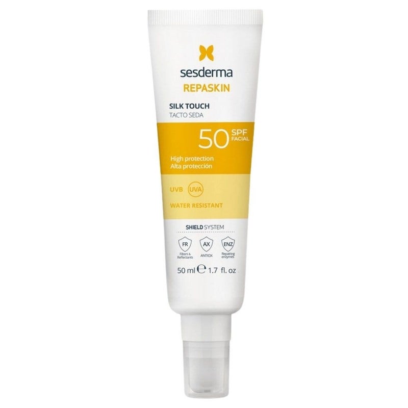 Sesderma Repaskin Silk Touch SPF 50 Facial Sunscreen 50ml - Image 1